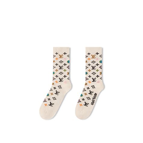 louis vuitton socks women's|Monogram Craggy Socks S00 .